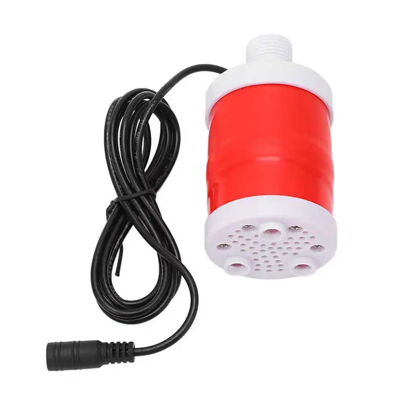 Submersible Water Pump with 6M Discharge Lift, DC Brushless Motor, 12V, 20W, 700L/H, Low Noise Operation