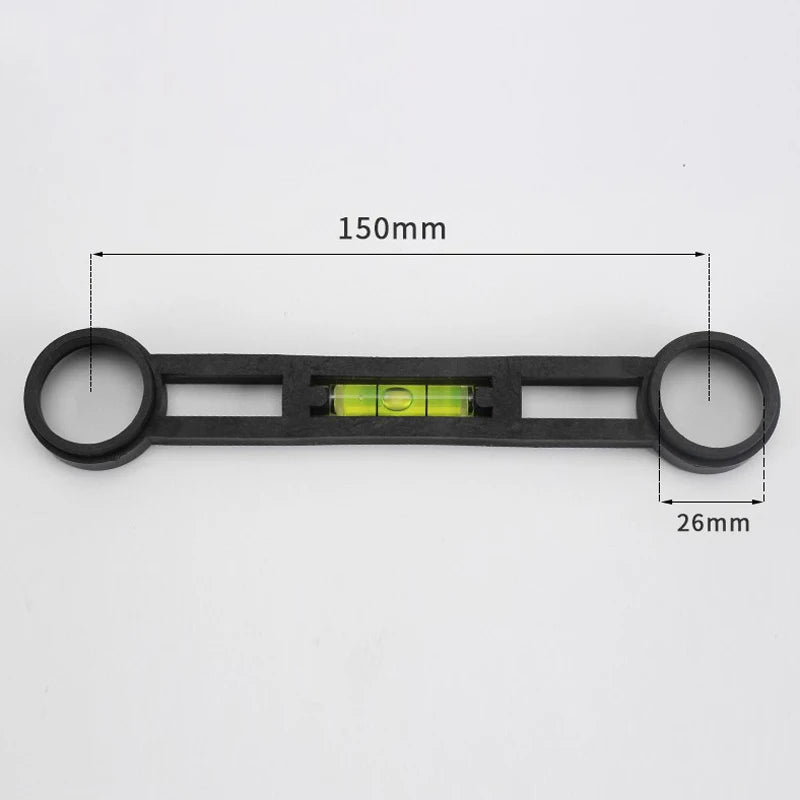 Dual-Headed Multifunctional Wrench with Integrated Level for Plumbing and Faucet Repair Tools
