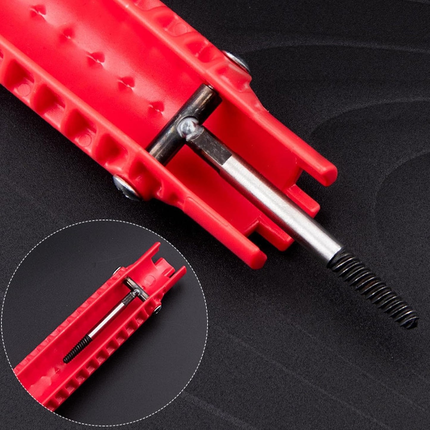 14 in 1 Tap Spanner Tool - Tools Tap Spanner Kit,Multi Tool Tap Spanner,Tools Tap Backnut Spanner Set,Kitchen Tap Tool Nut Tightening Tube Spanner Back Sink Wrench,Tap Cartridge Valve Removal Tool