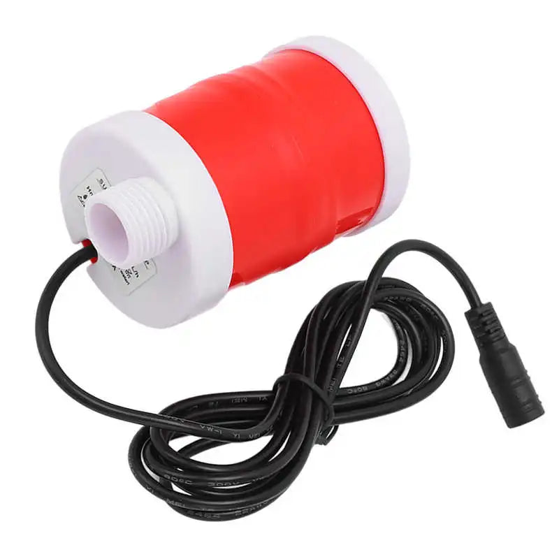 Submersible Water Pump with 6M Discharge Lift, DC Brushless Motor, 12V, 20W, 700L/H, Low Noise Operation