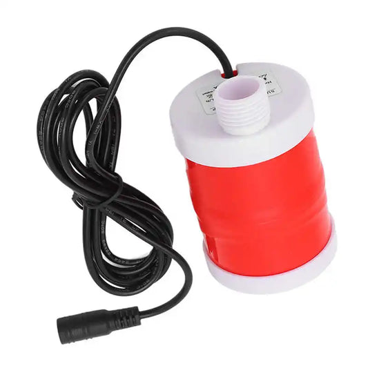 Submersible Water Pump with 6M Discharge Lift, DC Brushless Motor, 12V, 20W, 700L/H, Low Noise Operation