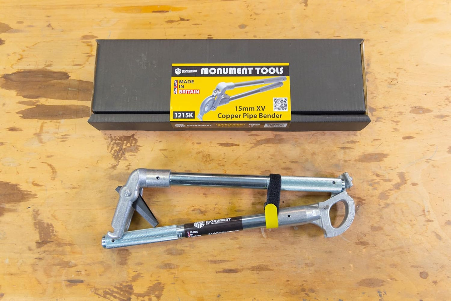 Tools Masters XV 15Mm Plumbers Compact Copper Pipe Tube Hand Bender - MON1215K