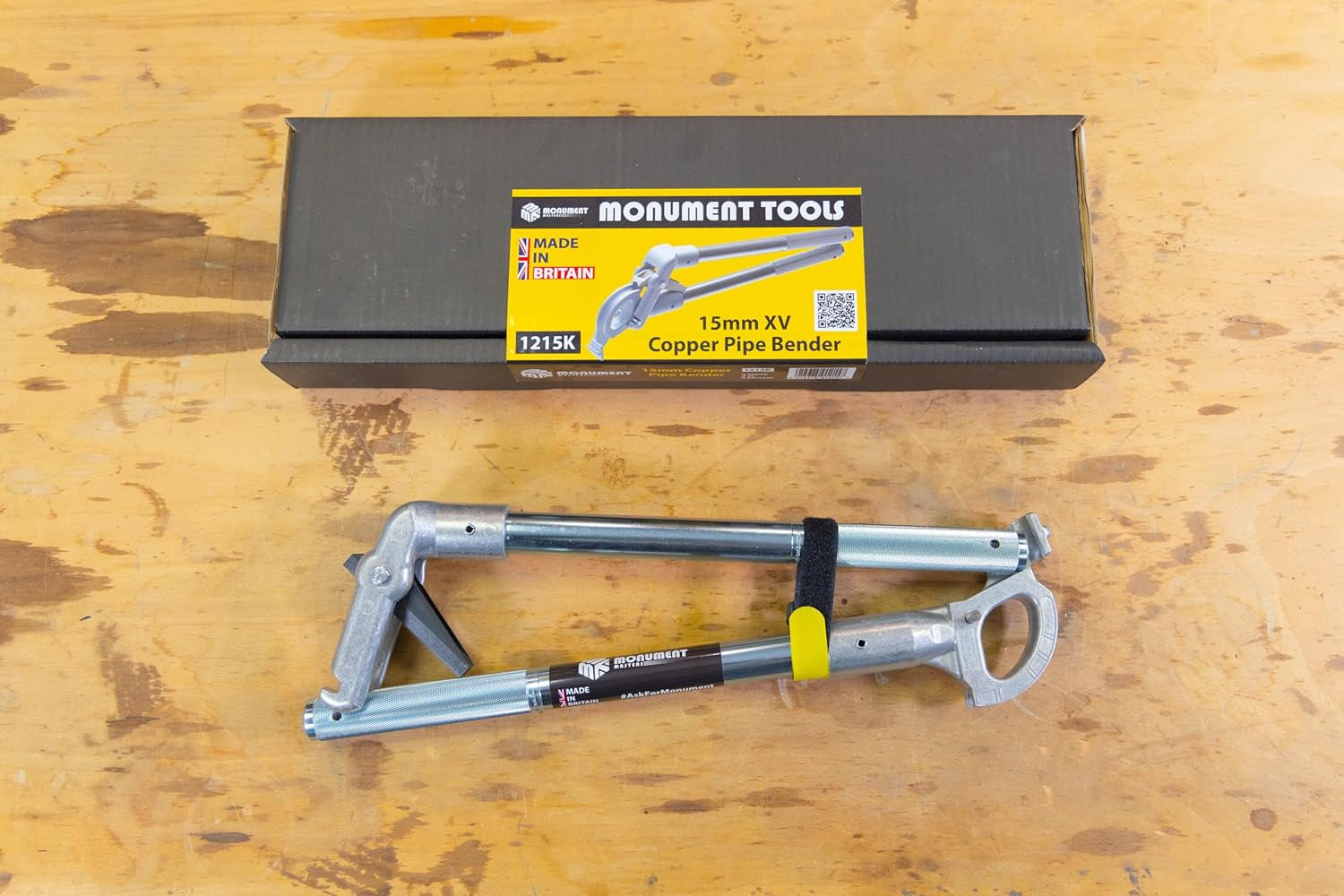 Tools Masters XV 15Mm Plumbers Compact Copper Pipe Tube Hand Bender - MON1215K