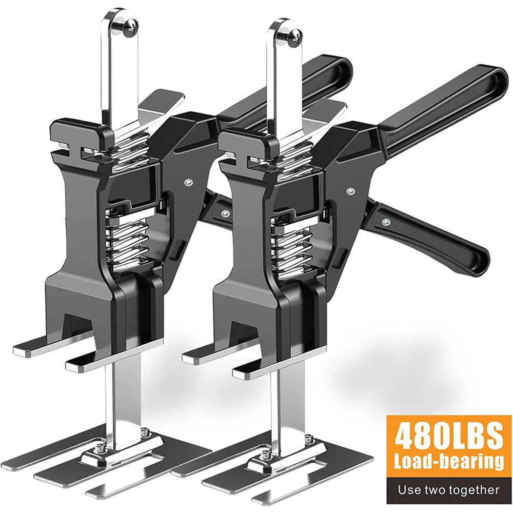 New Hand Lifting Tool Labor-Saving Arm Jack Door Panel Drywall Lifting Cabinet Board Lifter Tile Height Adjuster Elevator Tools